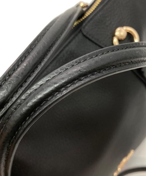 COACH（コーチ）COACH (コーチ) ケイシーサッチェルトートバッグ ブラックの古着・服飾アイテム