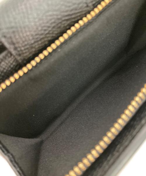 COACH（コーチ）COACH (コーチ) ミディアム コーナー ジップ ウォレット ブラックの古着・服飾アイテム