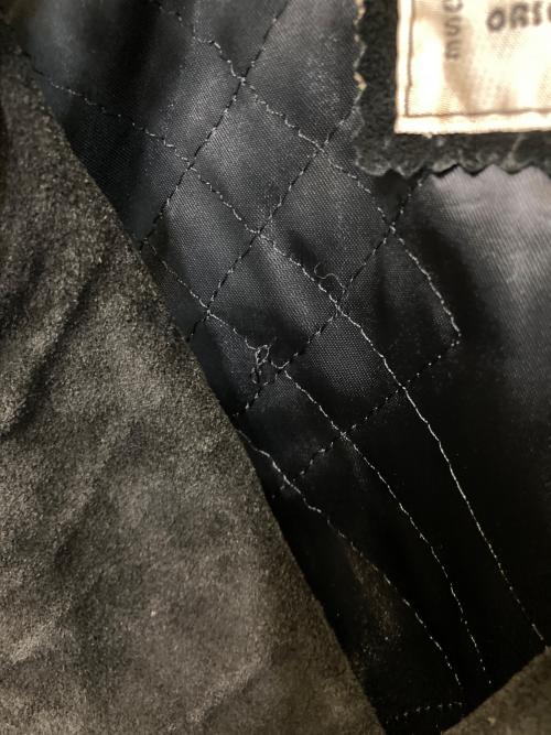 ERIKSON'S（エリクソンズ）ERIKSON'S (エリクソンズ) ［古着］スウェードダブルライダースジャケット ブラックの古着・服飾アイテム