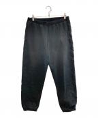 SUPREMEシュプリーム）の古着「Raised Embroidery Sweatpant」｜ブラック