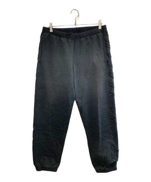 SUPREME（シュプリーム）SUPREME (シュプリーム) Raised Embroidery Sweatpant ブラック サイズ:Mの古着・服飾アイテム