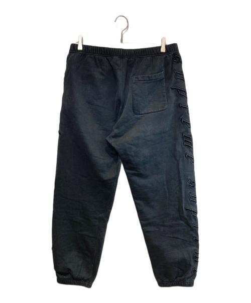 SUPREME（シュプリーム）SUPREME (シュプリーム) Raised Embroidery Sweatpant ブラック サイズ:Mの古着・服飾アイテム