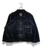 LEVI'S PReMIUM×JOURNAL STANDARD relumeリーバイス プレミアム×ジャーナルスタンダード レリューム）の古着「TYPE1 TRUCKER Black Dyed」｜ブラック