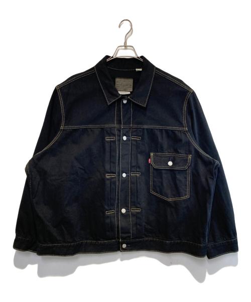 LEVI'S PReMIUM（リーバイス プレミアム）LEVI'S PReMIUM (リーバイス プレミアム) JOURNAL STANDARD relume (ジャーナルスタンダード レリューム) TYPE1 TRUCKER Black Dyed ブラック サイズ:XXXLの古着・服飾アイテム