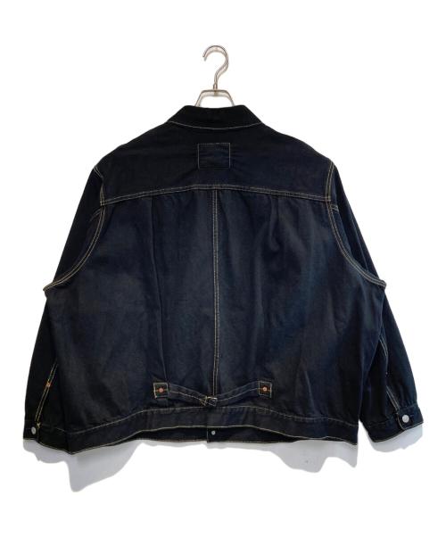 LEVI'S PReMIUM（リーバイス プレミアム）LEVI'S PReMIUM (リーバイス プレミアム) JOURNAL STANDARD relume (ジャーナルスタンダード レリューム) TYPE1 TRUCKER Black Dyed ブラック サイズ:XXXLの古着・服飾アイテム