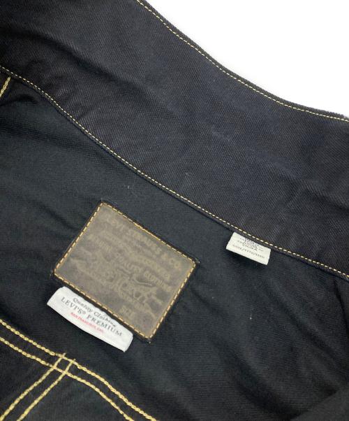 LEVI'S PReMIUM（リーバイス プレミアム）LEVI'S PReMIUM (リーバイス プレミアム) JOURNAL STANDARD relume (ジャーナルスタンダード レリューム) TYPE1 TRUCKER Black Dyed ブラック サイズ:XXXLの古着・服飾アイテム