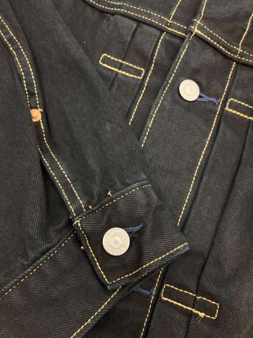LEVI'S PReMIUM（リーバイス プレミアム）LEVI'S PReMIUM (リーバイス プレミアム) JOURNAL STANDARD relume (ジャーナルスタンダード レリューム) TYPE1 TRUCKER Black Dyed ブラック サイズ:XXXLの古着・服飾アイテム