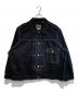 LEVI'S PReMIUM（リーバイス プレミアム）の古着「TYPE1 TRUCKER Black Dyed」｜ブラック
