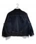LEVI'S PReMIUM (リーバイス プレミアム) JOURNAL STANDARD relume (ジャーナルスタンダード レリューム) TYPE1 TRUCKER Black Dyed ブラック サイズ:XXXL：12000円