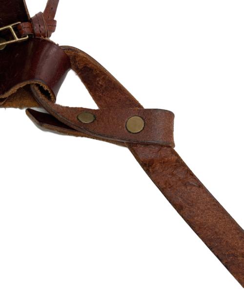 SLOW（スロウ）SLOW (スロウ) Herbie Latch Shoulder Bag ブラウンの古着・服飾アイテム