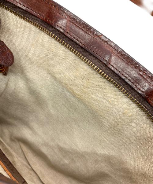 SLOW（スロウ）SLOW (スロウ) Herbie Latch Shoulder Bag ブラウンの古着・服飾アイテム