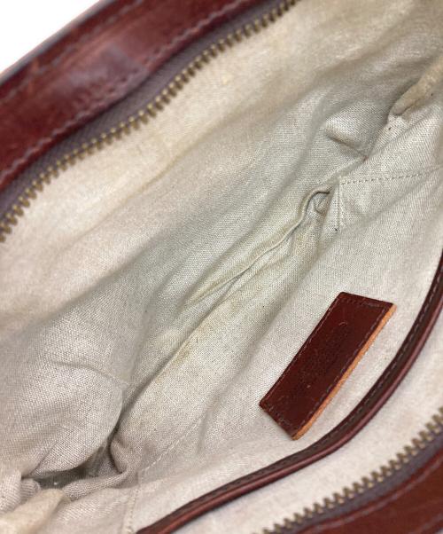 SLOW（スロウ）SLOW (スロウ) Herbie Latch Shoulder Bag ブラウンの古着・服飾アイテム