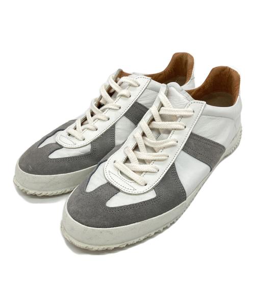 SPINGLE（スピングル）SPINGLE (スピングル) ジャーマントレーナー ホワイト サイズ:Mの古着・服飾アイテム