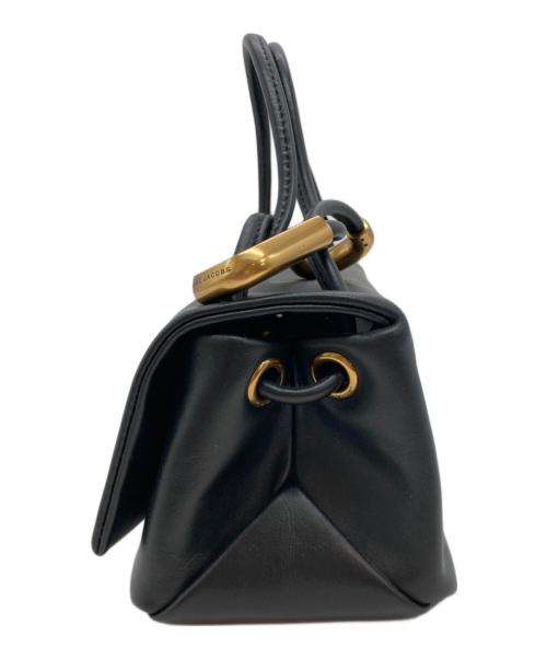 MARC JACOBS（マークジェイコブス）MARC JACOBS (マークジェイコブス) ザ レザー デュアル トップ ハンドル ミニ ブラックの古着・服飾アイテム