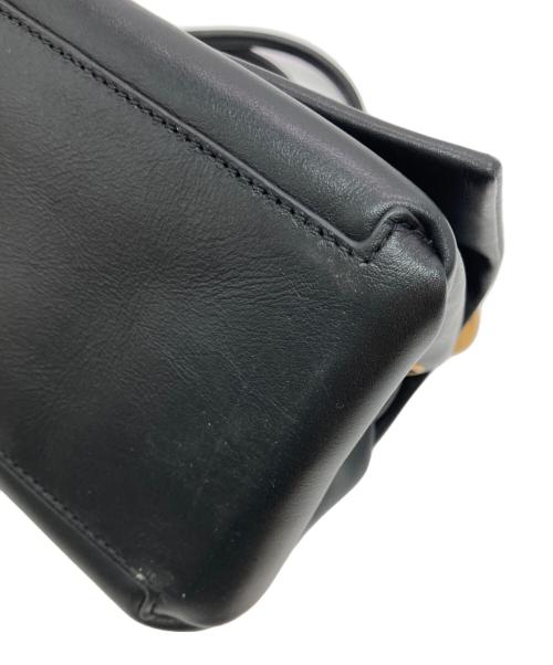 MARC JACOBS（マークジェイコブス）MARC JACOBS (マークジェイコブス) ザ レザー デュアル トップ ハンドル ミニ ブラックの古着・服飾アイテム