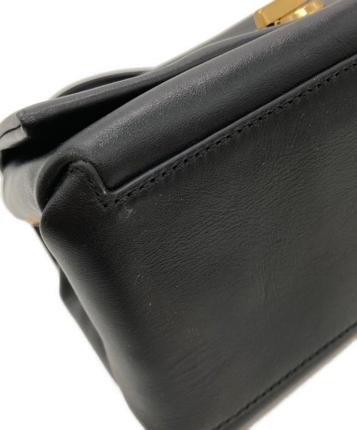 MARC JACOBS（マークジェイコブス）MARC JACOBS (マークジェイコブス) ザ レザー デュアル トップ ハンドル ミニ ブラックの古着・服飾アイテム
