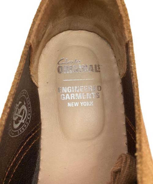 CLARKS ORIGINALS（クラークス オリジナルズ）CLARKS ORIGINALS (クラークス オリジナルズ) Engineered Garments (エンジニアド ガーメンツ) Desert Khan ブラウン サイズ:8 1/2の古着・服飾アイテム