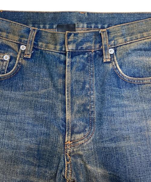 DIOR HOMME（ディオール オム）DIOR HOMME (ディオール オム) ラストウォッシュデニムパンツ インディゴ サイズ:30の古着・服飾アイテム