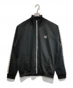 FRED PERRYフレッドペリー）の古着「TAPED TRACK JACKET」｜ブラック