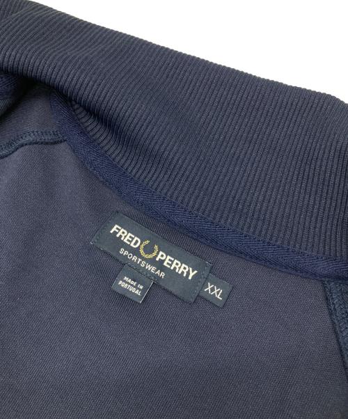 FRED PERRY（フレッドペリー）FRED PERRY (フレッドペリー) TAPED TRACK JACKET ネイビー サイズ:XXLの古着・服飾アイテム
