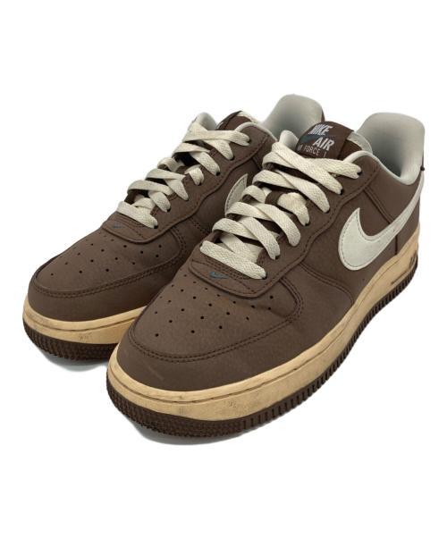 NIKE（ナイキ）NIKE (ナイキ) AIR FORCE 1 '07 ブラウン サイズ:US6の古着・服飾アイテム