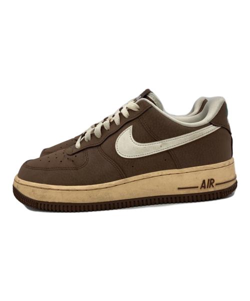 NIKE（ナイキ）NIKE (ナイキ) AIR FORCE 1 '07 ブラウン サイズ:US6の古着・服飾アイテム