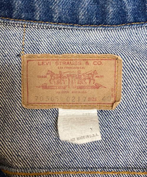 LEVI'S（リーバイス）LEVI'S (リーバイス) ［古着］4thトラッカージャケット インディゴ サイズ:40の古着・服飾アイテム