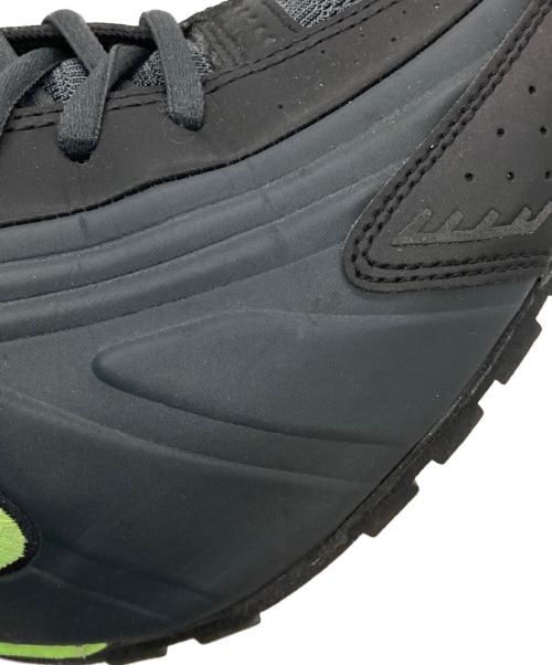 NIKE（ナイキ）NIKE (ナイキ) SHOX R4 ブラック×グリーン サイズ:US9.5の古着・服飾アイテム