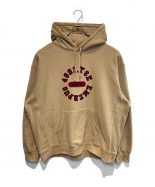 SUPREME（シュプリーム）の古着「REVERSE HOODED SWEATSHIRT」｜ベージュ
