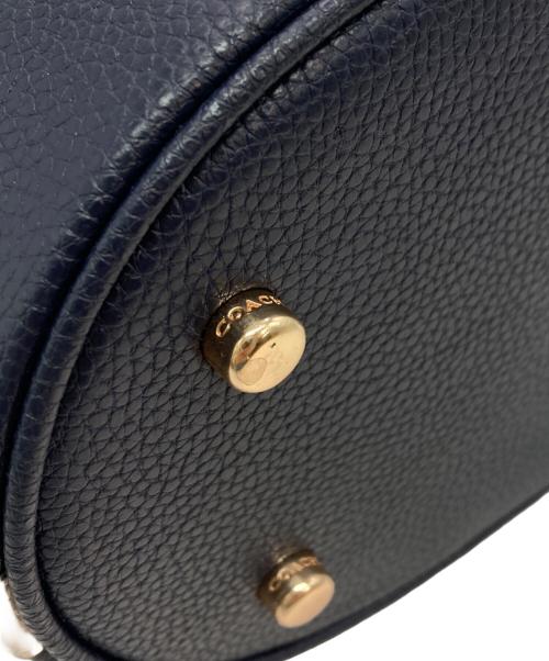 COACH（コーチ）COACH (コーチ) シグネチャー2WAYデニムショルダーバッグ ネイビーの古着・服飾アイテム
