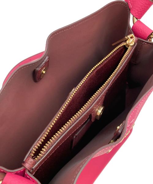 COACH（コーチ）COACH (コーチ) Town Bucket Bag ピンクの古着・服飾アイテム