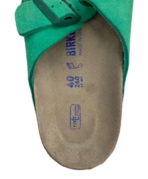 BIRKENSTOCK（ビルケンシュトック）BIRKENSTOCK (ビルケンシュトック) Arizona BS グリーン サイズ:40の古着・服飾アイテム