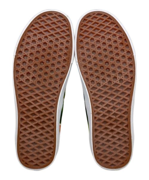 VANS（ヴァンズ）VANS (ヴァンズ) OG Authentic LX グリーン×オレンジ サイズ:USM8.5の古着・服飾アイテム