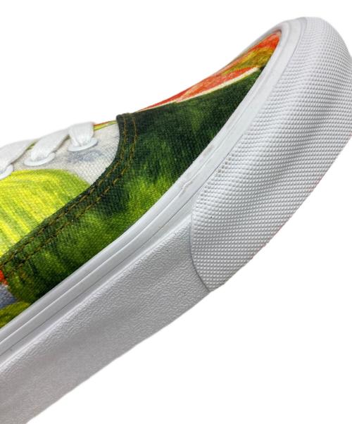 VANS（ヴァンズ）VANS (ヴァンズ) OG Authentic LX グリーン×オレンジ サイズ:USM8.5の古着・服飾アイテム