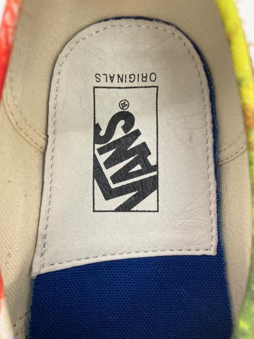 VANS（ヴァンズ）VANS (ヴァンズ) OG Authentic LX グリーン×オレンジ サイズ:USM8.5の古着・服飾アイテム