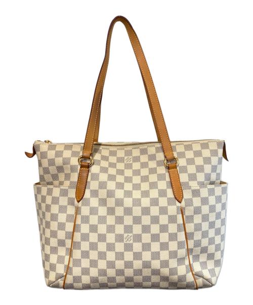 LOUIS VUITTON（ルイ ヴィトン）LOUIS VUITTON (ルイ ヴィトン) ダミエ アズール トータリーGM ホワイト×ベージュの古着・服飾アイテム