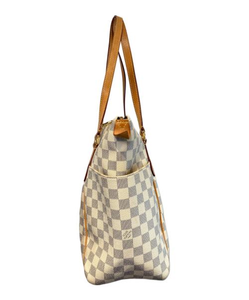 LOUIS VUITTON（ルイ ヴィトン）LOUIS VUITTON (ルイ ヴィトン) ダミエ アズール トータリーGM ホワイト×ベージュの古着・服飾アイテム
