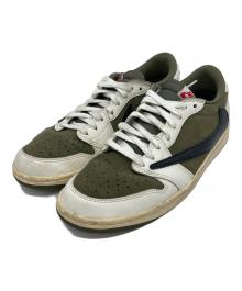 NIKE×Travis Scott（ナイキ×トラヴィススコット）の古着「AIR JORDAN 1 LOW OG SP」｜Reverse Olive