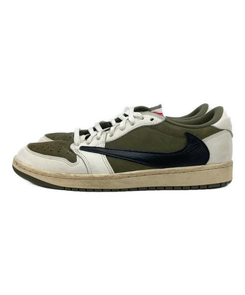 NIKE（ナイキ）NIKE (ナイキ) Travis Scott (トラヴィススコット) AIR JORDAN 1 LOW OG SP Reverse Olive サイズ:US10の古着・服飾アイテム