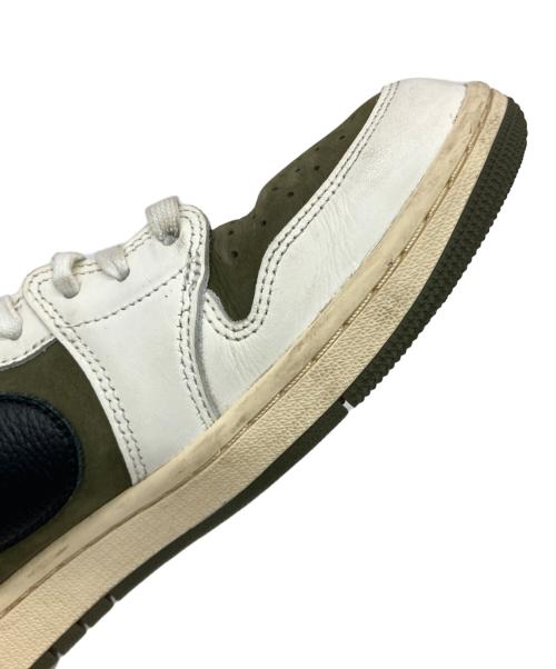 NIKE（ナイキ）NIKE (ナイキ) Travis Scott (トラヴィススコット) AIR JORDAN 1 LOW OG SP Reverse Olive サイズ:US10の古着・服飾アイテム