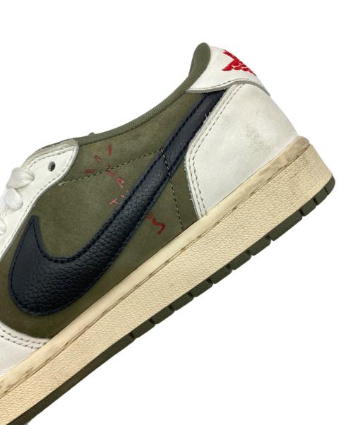 NIKE（ナイキ）NIKE (ナイキ) Travis Scott (トラヴィススコット) AIR JORDAN 1 LOW OG SP Reverse Olive サイズ:US10の古着・服飾アイテム
