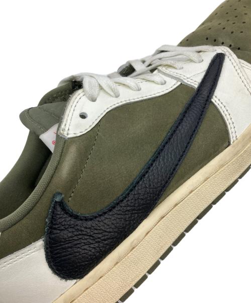 NIKE（ナイキ）NIKE (ナイキ) Travis Scott (トラヴィススコット) AIR JORDAN 1 LOW OG SP Reverse Olive サイズ:US10の古着・服飾アイテム