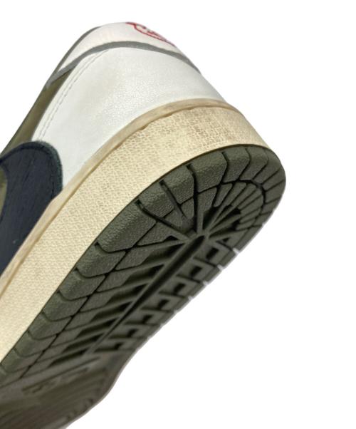 NIKE（ナイキ）NIKE (ナイキ) Travis Scott (トラヴィススコット) AIR JORDAN 1 LOW OG SP Reverse Olive サイズ:US10の古着・服飾アイテム