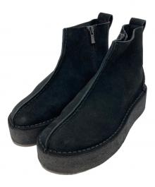 CLARKS ORIGINALS（クラークス オリジナルズ）の古着「Trek Wedge Boot」｜ブラック