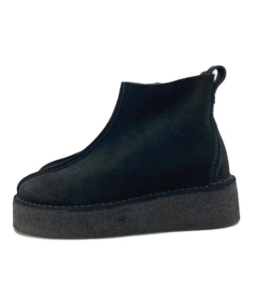 CLARKS ORIGINALS（クラークス オリジナルズ）CLARKS ORIGINALS (クラークス オリジナルズ) Trek Wedge Boot ブラック サイズ:UK4の古着・服飾アイテム