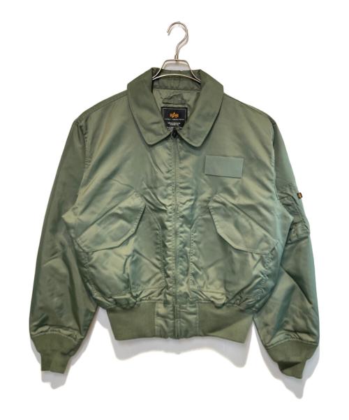 ALPHA（アルファ）ALPHA (アルファ) フライトジャケット カーキ サイズ:XL 未使用品の古着・服飾アイテム