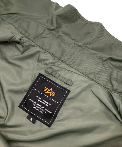 ALPHA（アルファ）ALPHA (アルファ) フライトジャケット カーキ サイズ:XL 未使用品の古着・服飾アイテム