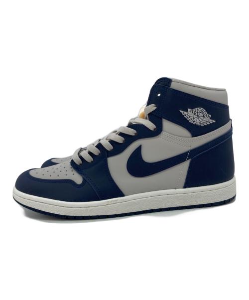 NIKE（ナイキ）NIKE (ナイキ) AIR JORDAN 1 HIGH 85 グレー×ネイビー サイズ:US10.5の古着・服飾アイテム