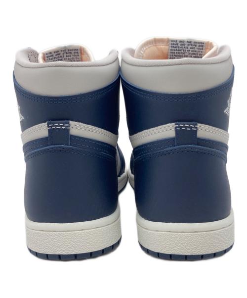 NIKE（ナイキ）NIKE (ナイキ) AIR JORDAN 1 HIGH 85 グレー×ネイビー サイズ:US10.5の古着・服飾アイテム