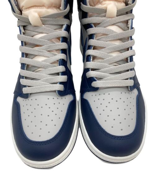 NIKE（ナイキ）NIKE (ナイキ) AIR JORDAN 1 HIGH 85 グレー×ネイビー サイズ:US10.5の古着・服飾アイテム